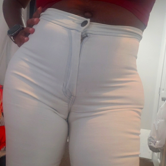 AMERICAN APPAREL EASY JEAN LIGHT BLUE SIZE M. (PLEASE CONTACT BEFORE PURCHASE) - Picture 7 of 10